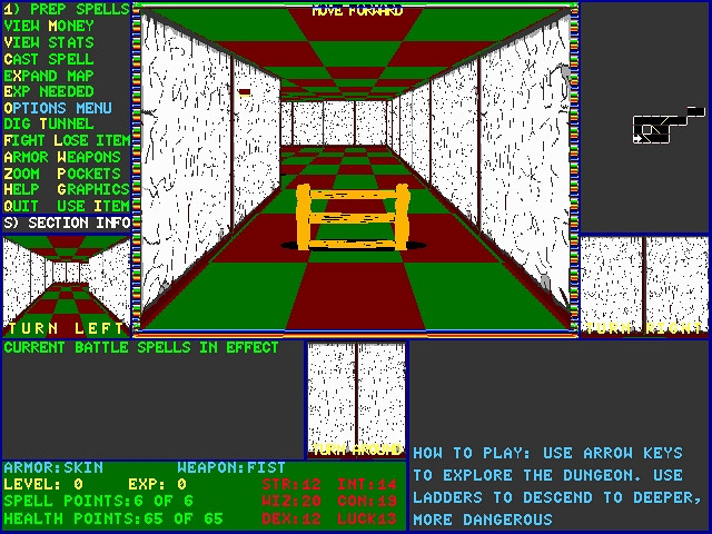 Скриншот из игры Moraff's Dungeons of the Unforgiven