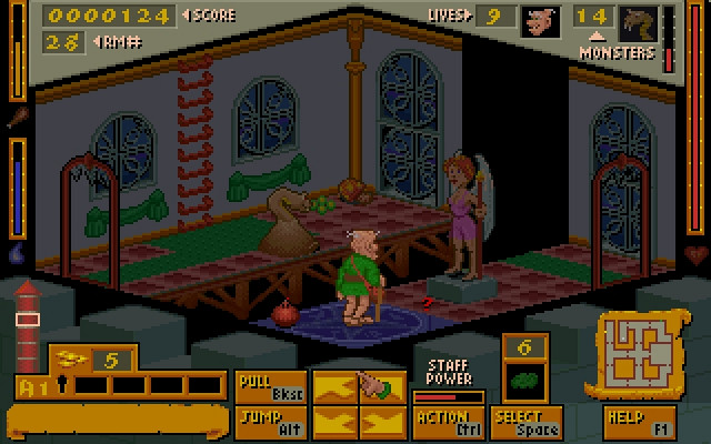 Скриншот из игры Mystic Towers