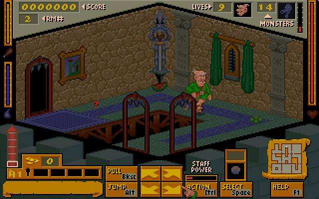 Скриншот из игры Mystic Towers