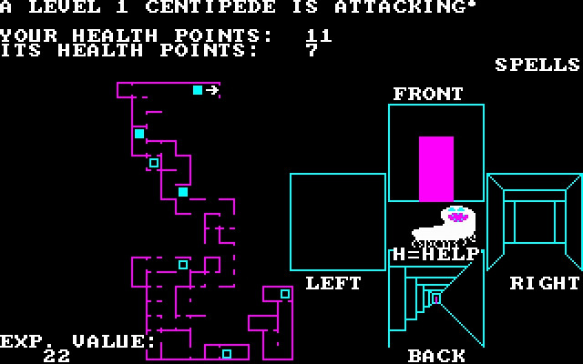 Скриншот из игры Moraff's Revenge