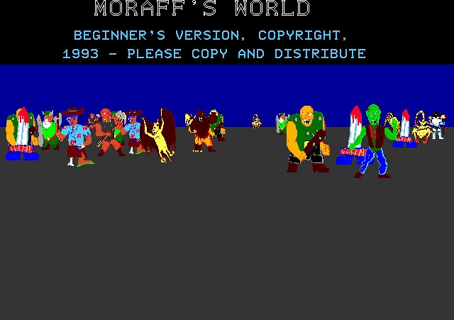 Обложка игры Moraff's World