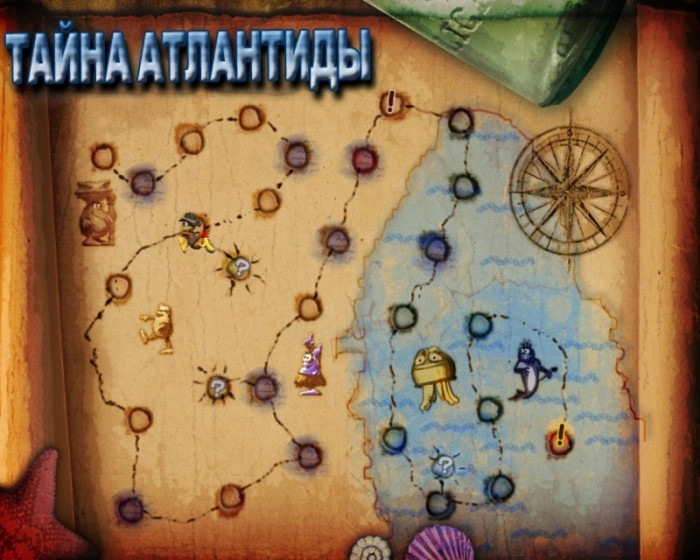 Скриншот из игры Morhuhn Jump’n run: Atlantis