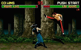 Скриншот из игры Mortal Kombat 2