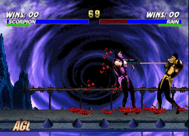 Скриншот из игры Mortal Kombat Trilogy