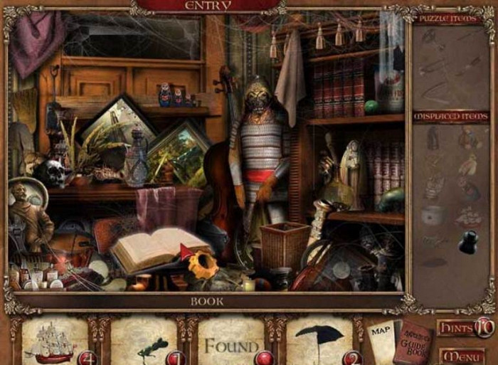 Скриншот из игры Mortimer Beckett and the Secrets of Spooky Manor