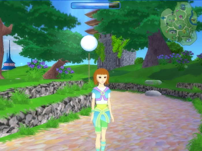 Скриншот из игры Falling Stars
