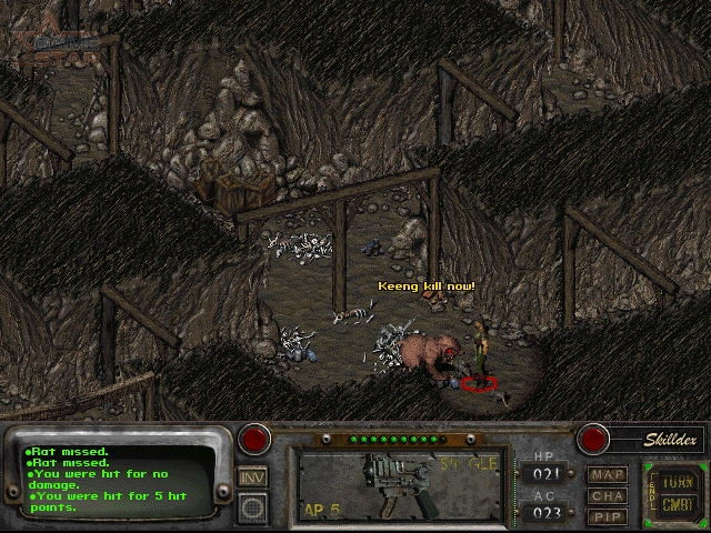 Скриншот из игры Fallout 2