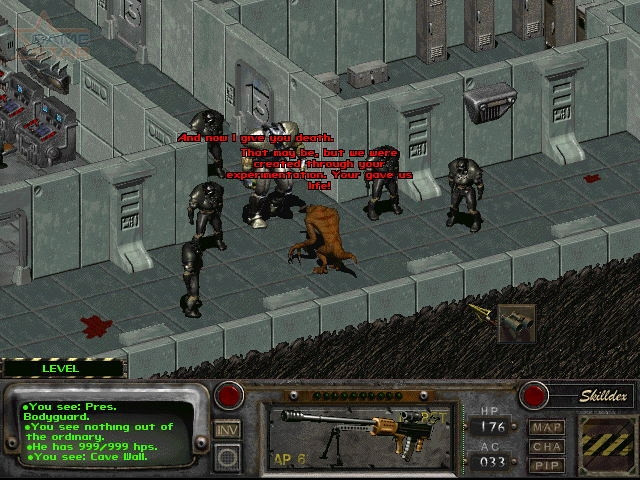 Скриншот из игры Fallout 2