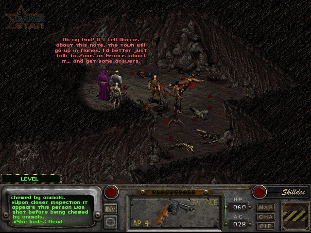 Скриншот из игры Fallout 2
