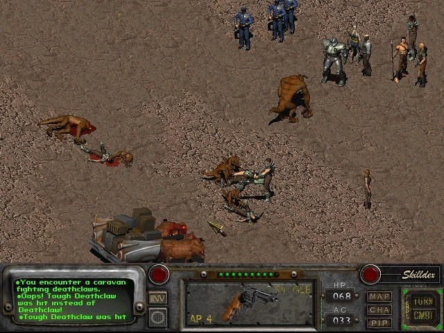 Скриншот из игры Fallout 2