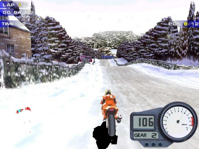 Скриншот из игры Moto Racer 2