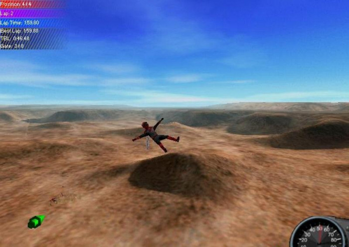 Скриншот из игры Motocross Madness
