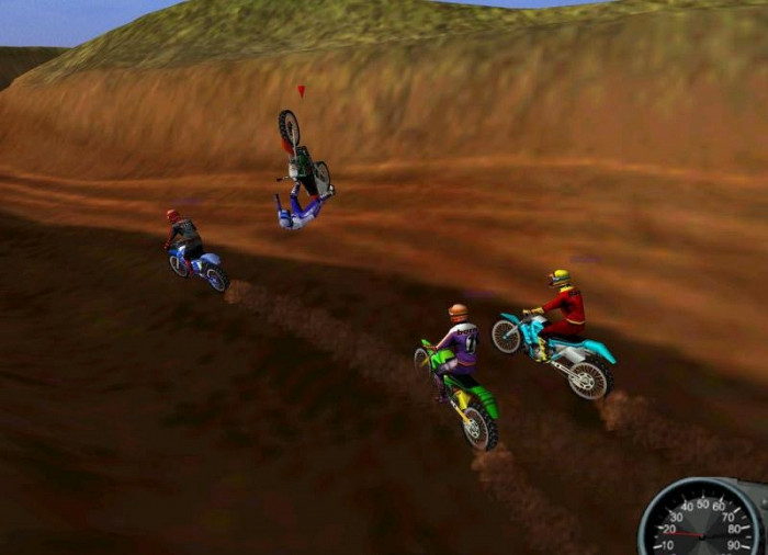 Скриншот из игры Motocross Madness