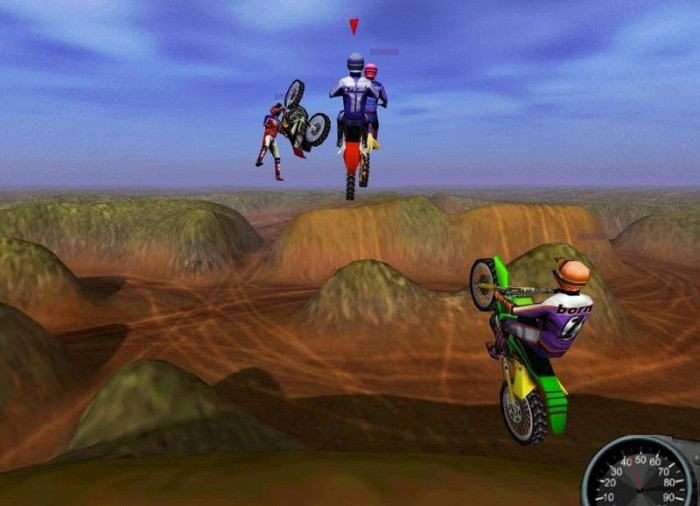Скриншот из игры Motocross Madness