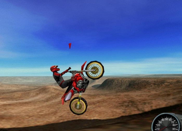 Скриншот из игры Motocross Madness