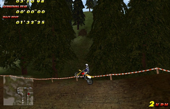 Скриншот из игры Motocross Mania