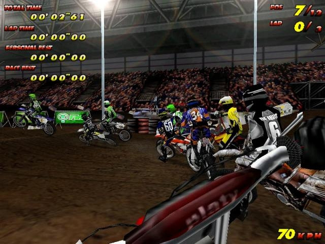 Скриншот из игры Motocross Mania