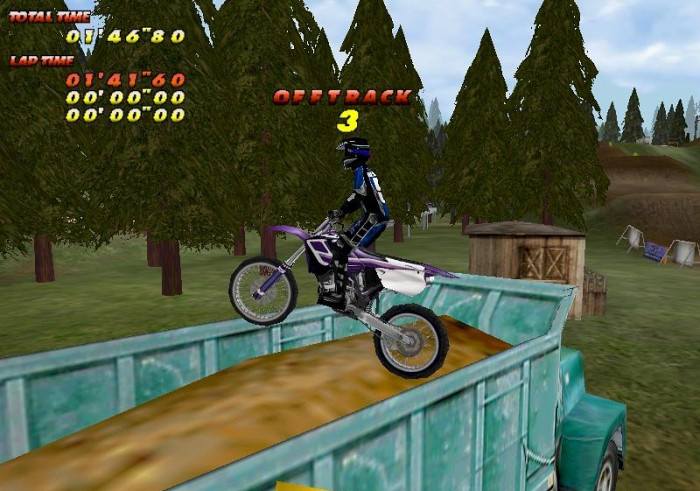 Скриншот из игры Motocross Mania