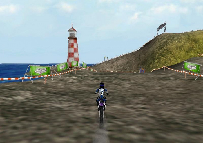 Скриншот из игры Motocross Mania