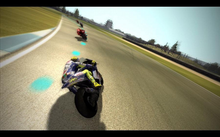 Скриншот из игры MotoGP 09/10