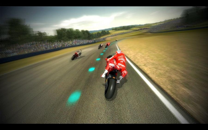 Скриншот из игры MotoGP 09/10