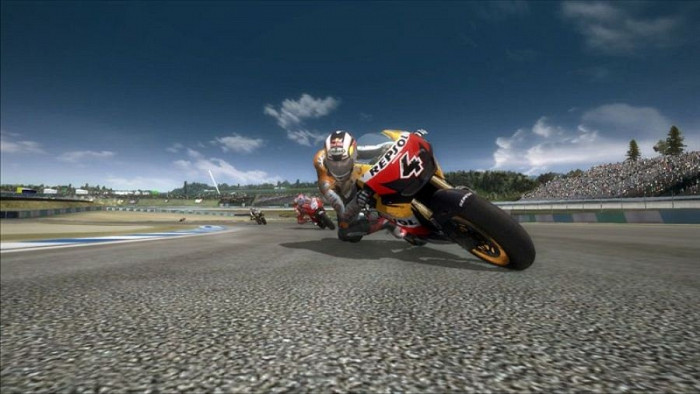 Скриншот из игры MotoGP 09/10