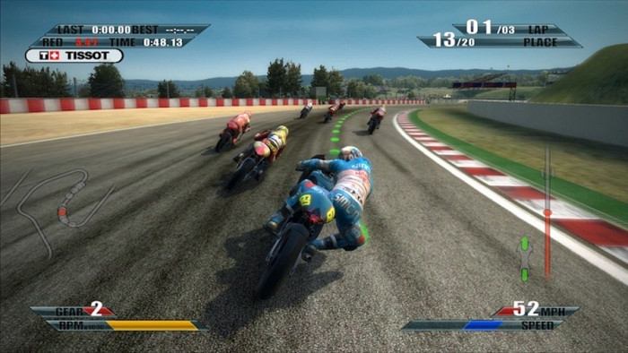 Скриншот из игры MotoGP 09/10