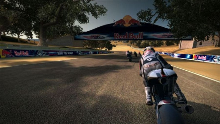 Скриншот из игры MotoGP 09/10