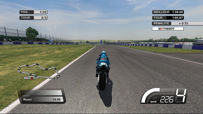 Скриншот из игры MotoGP '07