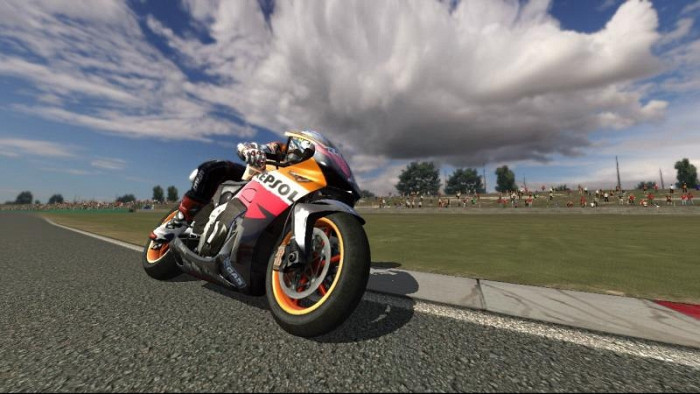 Скриншот из игры MotoGP '07