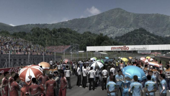 Скриншот из игры MotoGP '07