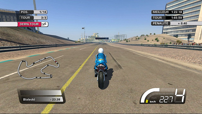 Скриншот из игры MotoGP '07