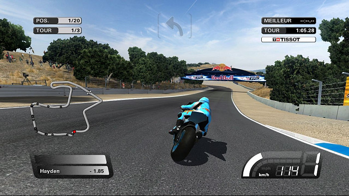 Скриншот из игры MotoGP '07