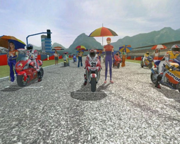 Скриншот из игры MotoGP2