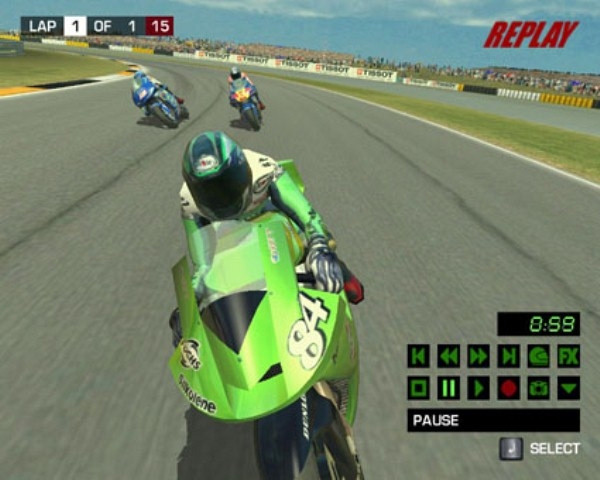 Скриншот из игры MotoGP2