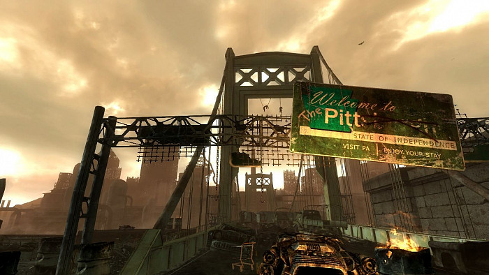 Скриншот из игры Fallout 3: The Pitt