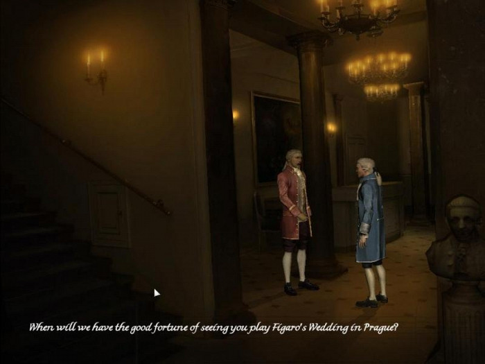 Скриншот из игры Mozart: The Last Secret