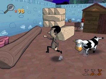 Скриншот из игры Mr. Bean