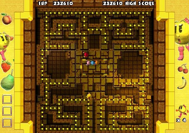 Скриншот из игры Ms. Pac-Man: Quest for the Golden Maze