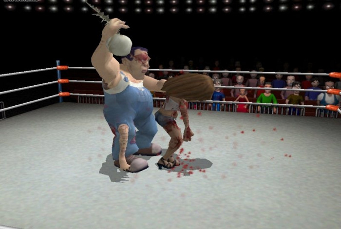 Скриншот из игры MTV's Celebrity Deathmatch