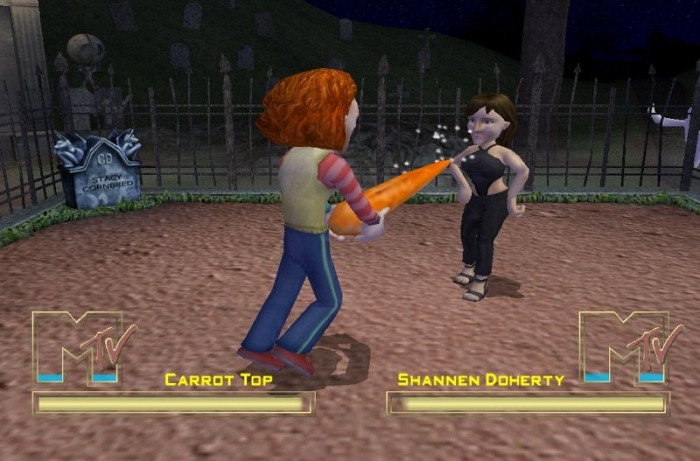 Скриншот из игры MTV's Celebrity Deathmatch