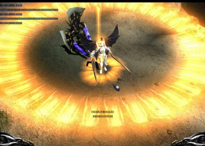 Скриншот из игры MU Online