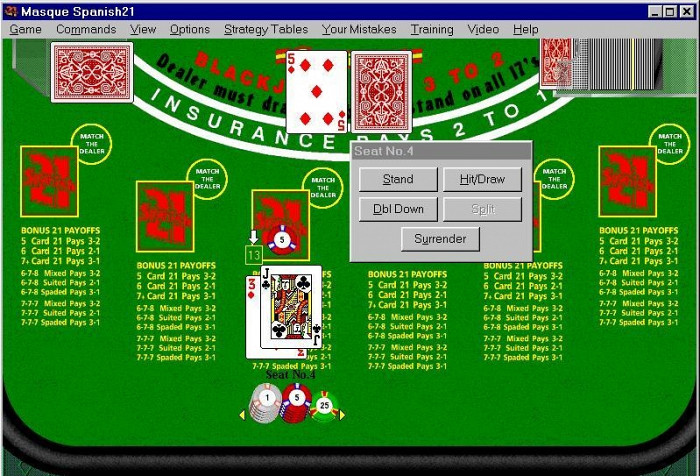 Скриншот из игры MultiPlay Video Poker