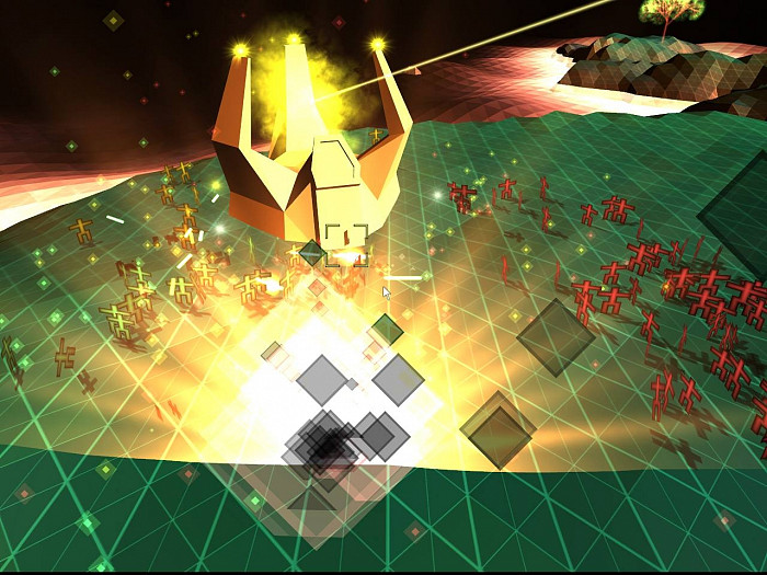 Скриншот из игры Multiwinia: Survival of the Flattest