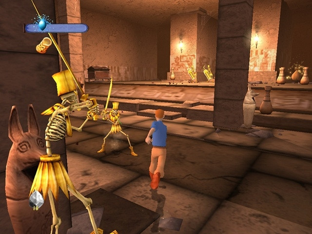 Скриншот из игры Mummy: The Animated Series