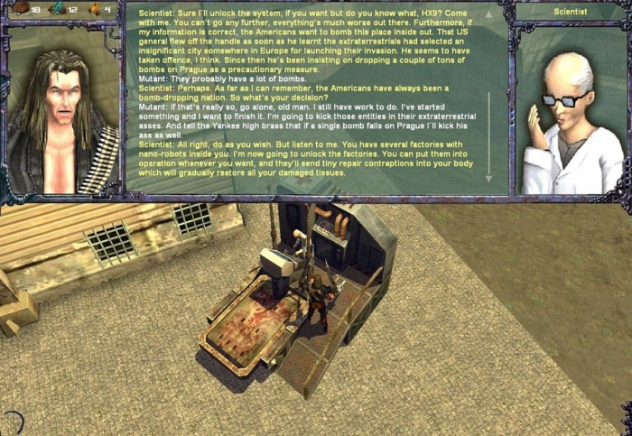 Скриншот из игры Mutant