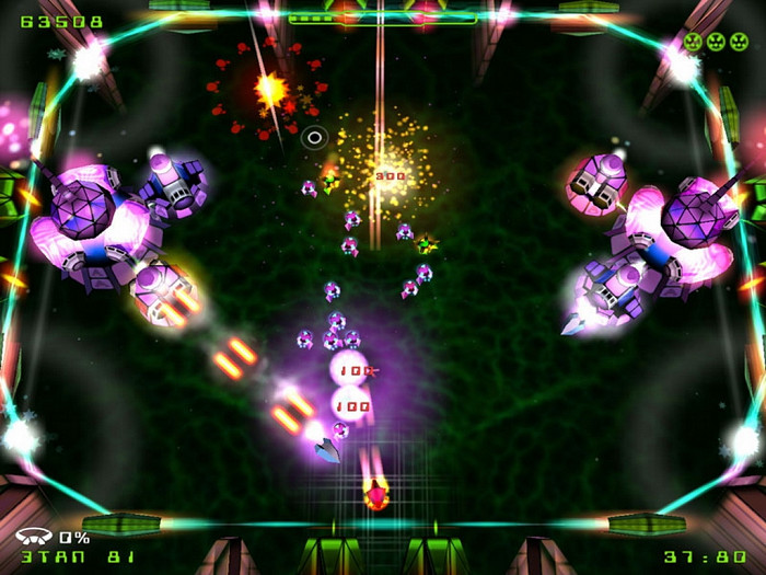 Скриншот из игры Mutant Storm