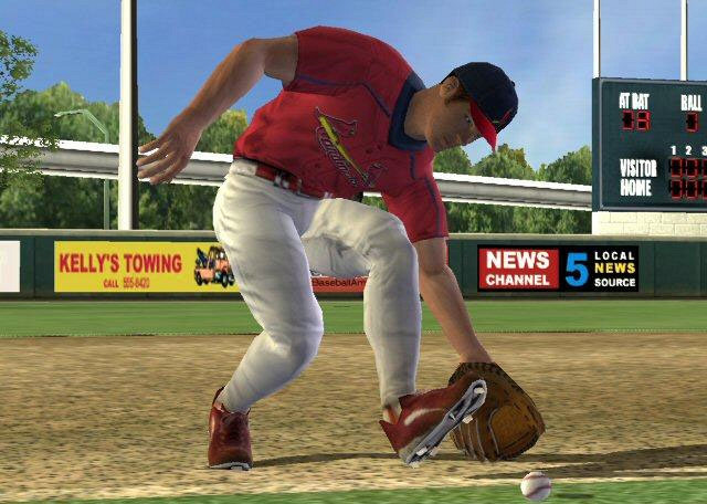 Скриншот из игры MVP Baseball 2005