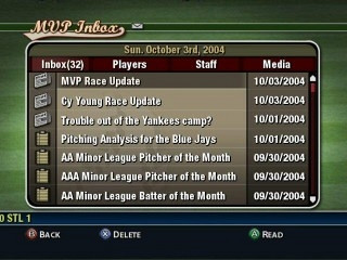 Скриншот из игры MVP Baseball 2004