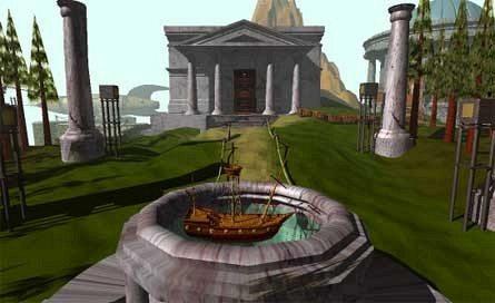 Скриншот из игры Myst